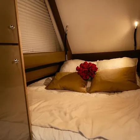 Luxury Catamaran In Marina